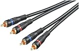 No Name Audio-Video-Kabel 2m 2 x Cinchstecker 2 x Cinchstecker 2m