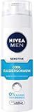 NIVEA Men, 2er Kühlender Rasierschaum für Männer Sensitiv Cool