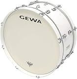 GEWA Marschtrommel Große Trommel 22x10" weiß