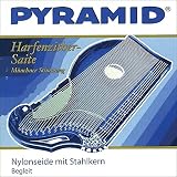 Pyramid Zither-Saiten Nylonseide mit Stahlkern. Harfen-/Luftresonanz-Zither Cis 11.…