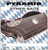 Pyramid Zither-Saiten Zither Griff. Münchner Stimmung D Bronze besp. geschl.