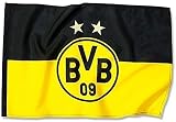 Hissfahne 2 Sterne 150x100 cm Borussia Dortmund Fahne Flagge BVB 09