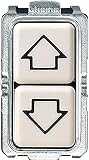 Bticino S5055/1 F Serie Magic Taste doppelt mit Blinker