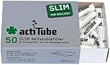 actiTube 2 X Slim Aktivkohlefilter 7,1mm