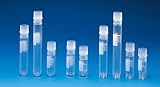 NUNC 055012 Cryotube 1,8 ml runder Boden mit Außengewinde und Schreibfläche