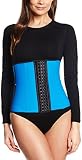 Intimax Aussehen Blue Latex Korsett