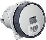 SCSI 63 iec - Sockel/s Befestigung 10o HP ip66-69 3-polig