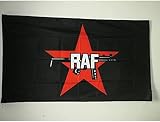 AZ FLAG Rote Armee-Fraktionsflagge mit Scheide für Schaft