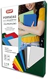Packung mit 50 Binderücken aus Polypropylen