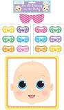 Spiel für Babyparty „Steck dem Baby den Schnuller an“