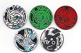 5 x Pokemon Game coins All different Randomly chosen