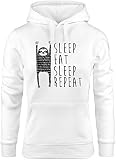 MoonWorks lustiger Hoodie für Damen mit Faultier