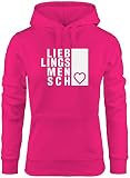 Damen Hoodie Lieblingsmensch