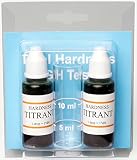 Medasa Wasserhärte Test Gesamthärte Test Messbesteck Titrierlösung 2x15ml