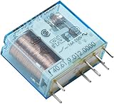 Finder Serie 40 – RELE Schläuche 5 mm Kontakt geöffnet AgSno2 12 VDC Hochtemperatur