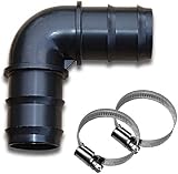 Winkel Ø38mm 90° Schlauchverbinder Schlauchtülle für Schlauch Ø 38mm