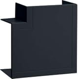 Hager tehalit.brp Flachwinkel PC/ABS für brp 65x100 RAL9011