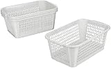 Kigima Aufbewahrungskorb 35x24x14,5cm 9L 4er Set