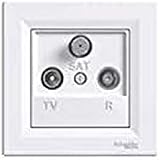 Schneider Electric eph3500121 Toma tv-r-sat Ende