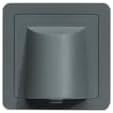 Salida de cable, gris