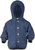 Engel Baby Jacke mit Kapuze Wollfleece