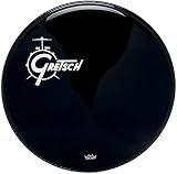 Gretsch Bassdrum Fell Ambassador Ebony 22''