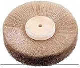 Cepillo Circular Grata diam. 100 ancho 18 Latón 0,08 eje 6