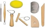 TALENS Pootery Tool Set mit 8 Teilen