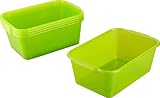 Kigima Aufbewahrungskorb 25x16x7cm 4L 5er Set