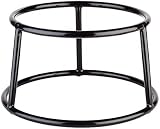 APS 33270 MULTI ROUND Schwarzer Metall Buffet Ständer mit Anti-Rutsch-Beschichtung