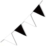 L’ARCOBALENO DI NACAR GIOVANNA-Flaggen PVC Weiß Schwarz 3,2 m COB198