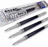 4 x Pentel LR7 Energel 0,7 mm Kugelschreiberminen mit Metallspitze zum Nachfüllen