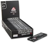 Zigarettenpapier Gizeh Black Queen Size Extra Fine 5 Heftchen à 50 Blättchen