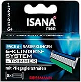 ISANA men Pace 6+ Rasierklingen
