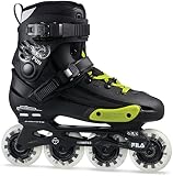 FILA SKATES 010618055 NRK Fun Inline Skate Unisex Black/Yellow/Magenta Größe 45.5