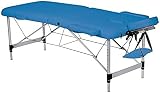 GiMa 44021 Massageliege aus Aluminium mit 2 Abschnitten