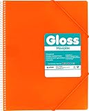 Grafoplás Ordner mit Hüllen 40 Fundas orange