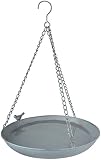 Esschert Design Grey Metal Vogeltränke