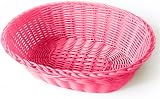 Ovaler Weidenkorb Imitation 23X17X8 Cm Pink Pp