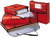 Tüte Pizzatransport 41 Cm 43X45X13 Cm Rot Vinyl