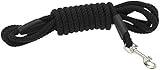 CHAPUIS SELLERIE Schleppleine Seil aus Polypropylen für Hunde schwarz Durchmesser 8 mm…