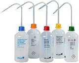 Vitlab VITsafe LDPE Sicherheitsspritzflasche mit Orange Vent-Cap…
