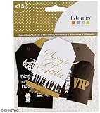 Artemio Set 15 Die Cut Etiketten