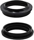 Road Passion 35x48 mm Gabel Staubkappen Satz für Kawasaki EX250F Ninja 250R 1986-1987