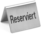 HENDI Tischschild Reserviert