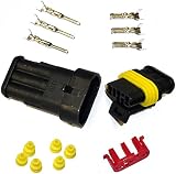 Greenspirits KFZ Ersatz Stecker AMP Tyco Superseal 1.5 Kit 3-pin