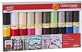 Gütermann Nähgarn, 20 Farben
