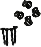 Set mit 4 Schrauben und Fassungen für Frontplatte