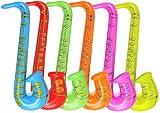 Aufblasbare Musikinstrumente Inflatables Gitarre Saxophon Mikrofon Für Partyzubehör…
