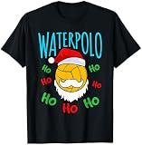 Water Polo Christmas T-Shirt -- Water Polo Ho Ho Ho T-Shirt